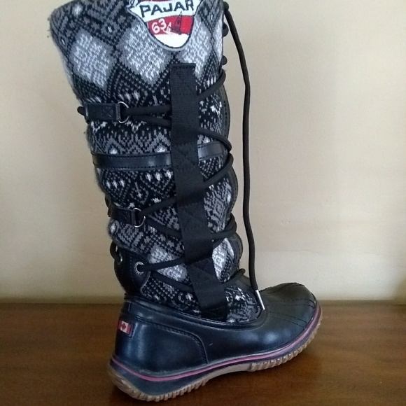 Pajar 'Crosby 3' Leather/Wool Waterproof Boots - Picture 3 of 7